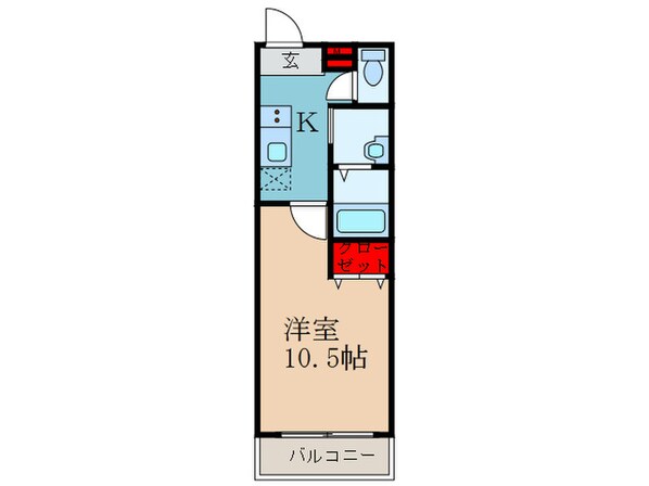 フジパレス江坂Ⅲ番館の物件間取画像